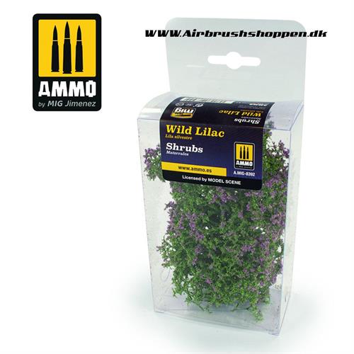 A.MIG 8392 Shrubs – Wild Lilac - busk /krat 1 stk. plante til diorama